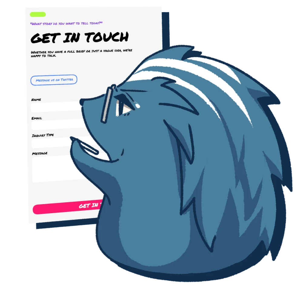 Hedgehog mascot